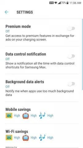 Samsung Max (OEM) скриншот 4