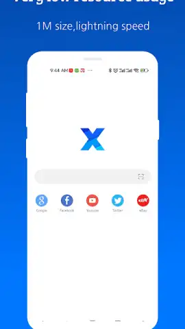 XBrowser скриншот 1