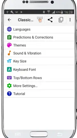 Classic Big Keyboard скриншот 3