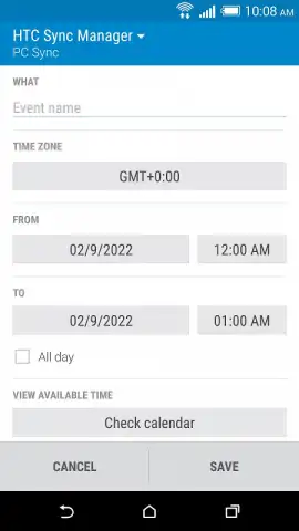 HTC Calendar скриншот 7